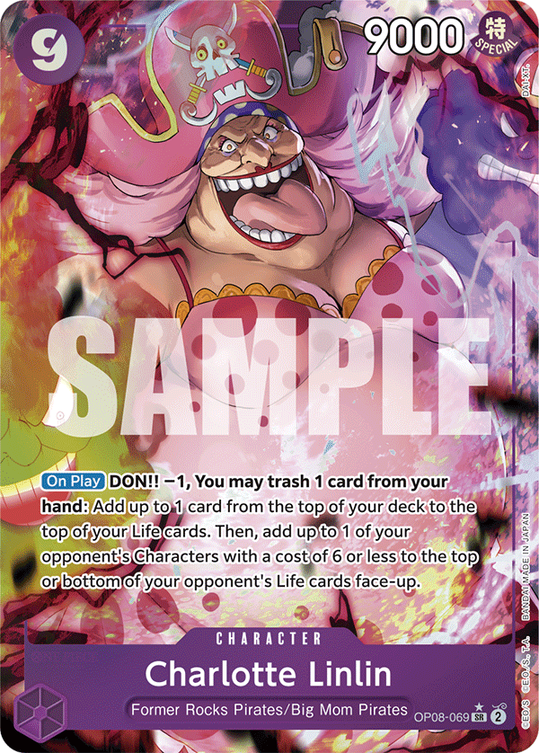 Charlotte Linlin (Alternate Art) - OP08-069 - TWO LEGENDS