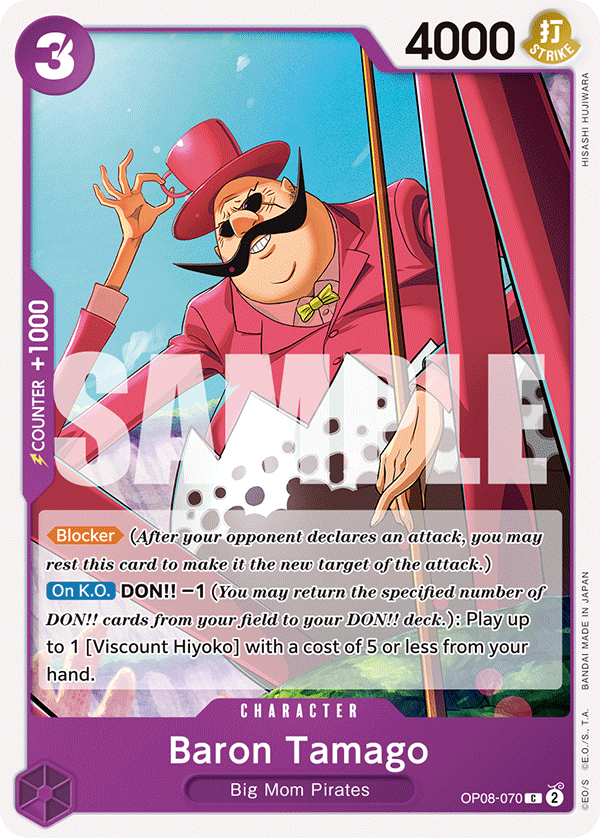 Baron Tamago - OP08-070 - TWO LEGENDS