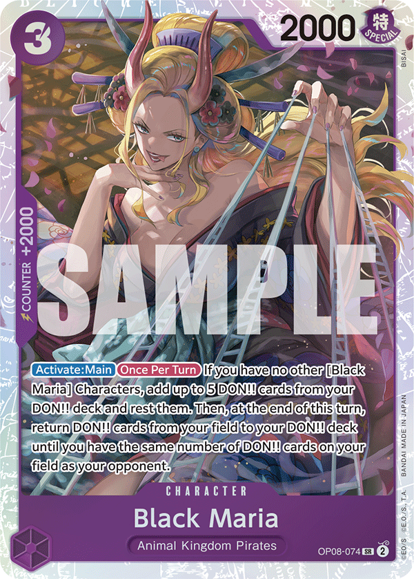 Black Maria - OP08-074 - TWO LEGENDS