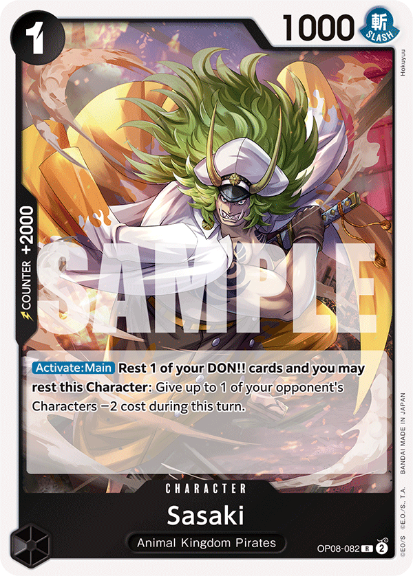 Sasaki - OP08-082 - TWO LEGENDS