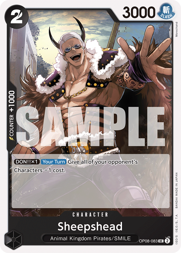 Sheepshead - OP08-083 - TWO LEGENDS