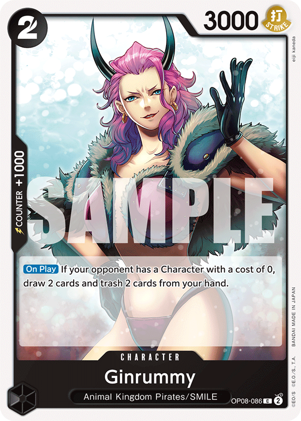 Ginrummy - OP08-086 - TWO LEGENDS