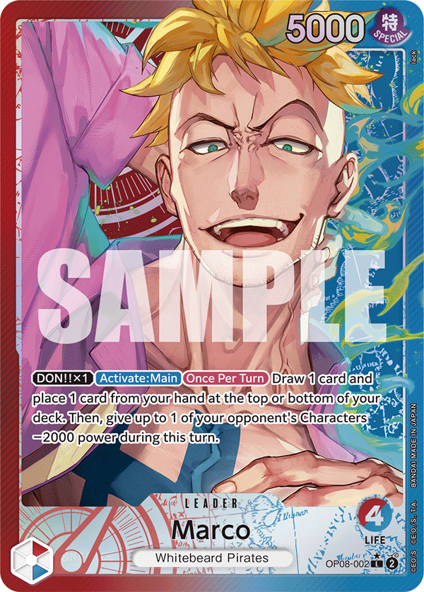 Marco (Alternate Art) - OP08-002 - TWO LEGENDS