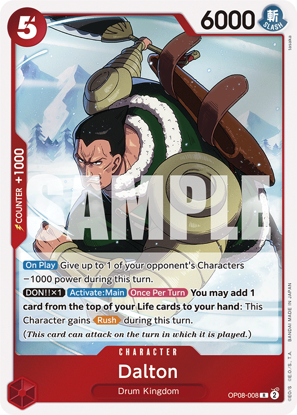Dalton - OP08-008 - TWO LEGENDS
