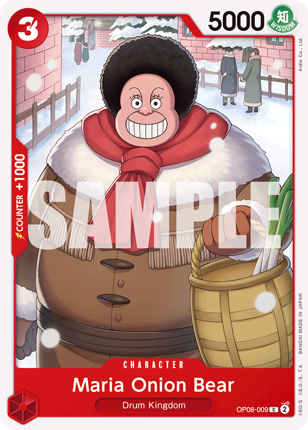 Maria Onion Bear - OP08-009 - TWO LEGENDS