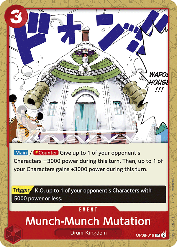 Munch-Munch Mutation - OP08-019 - TWO LEGENDS
