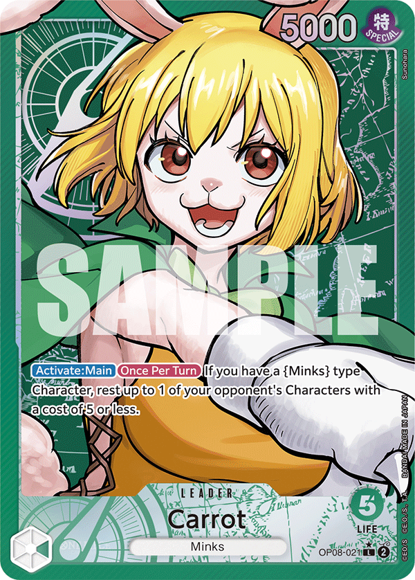 Carrot (Alternate Art) - OP08-021 - TWO LEGENDS