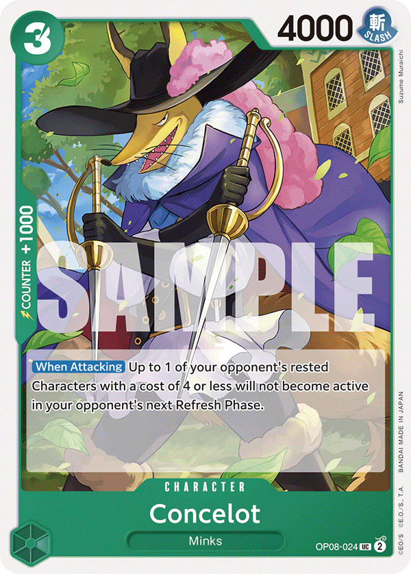 Concelot - OP08-024 - TWO LEGENDS