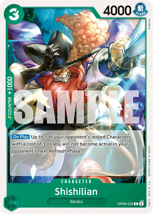 Shishilian - OP08-025 - TWO LEGENDS