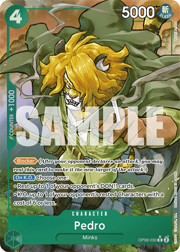 Pedro (Alternate Art) - OP08-030 - TWO LEGENDS