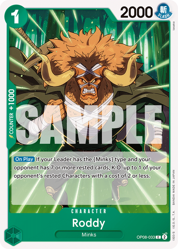 Roddy - OP08-033 - TWO LEGENDS