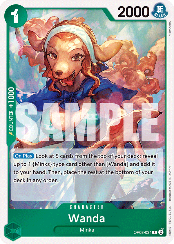 Wanda - OP08-034 - TWO LEGENDS