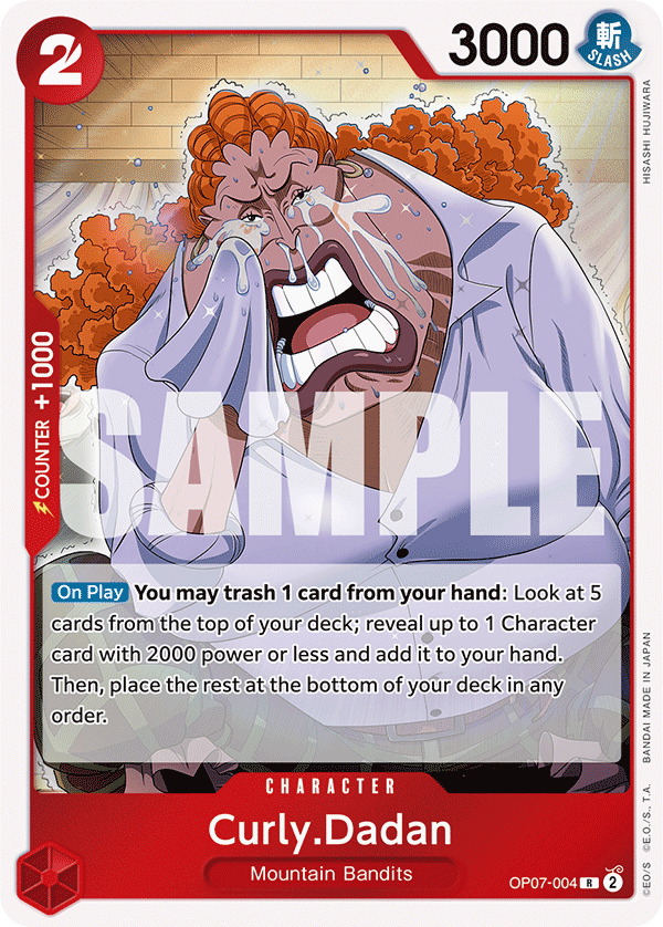 Curly.Dadan - OP07-004 - 500 YEARS IN THE FUTURE