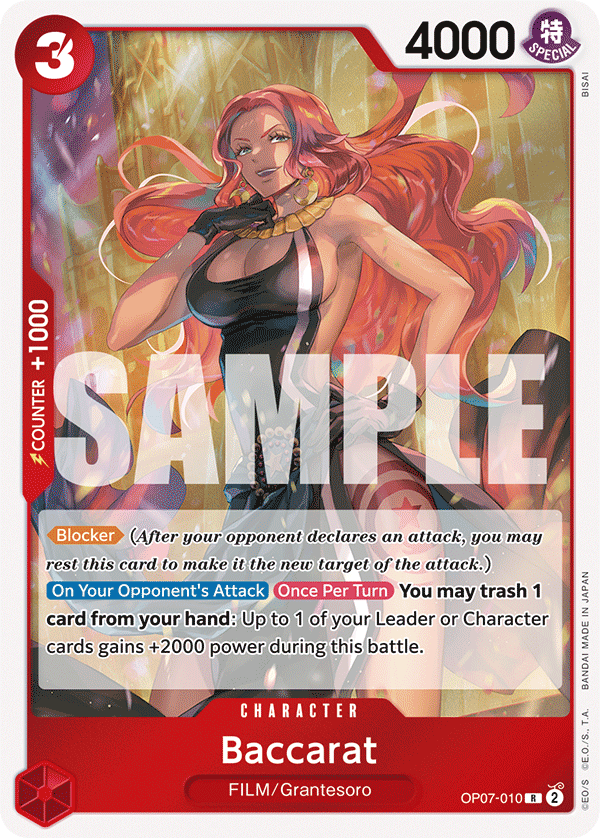 Baccarat - OP07-010 - 500 YEARS IN THE FUTURE