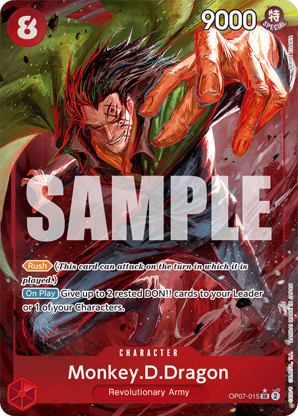 Monkey.D.Dragon (Alternate Art) - OP07-015 - 500 YEARS IN THE FUTURE