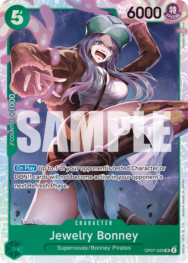 Jewelry Bonney - OP07-026 - 500 YEARS IN THE FUTURE