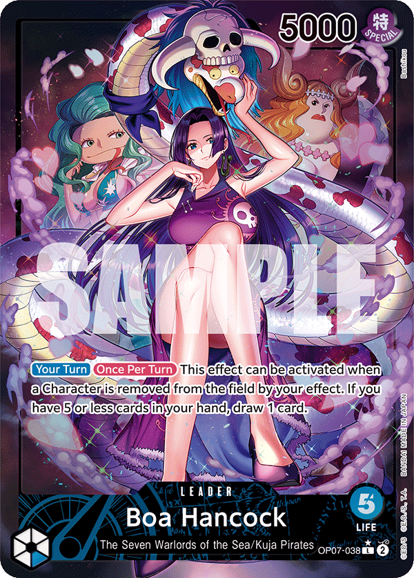 Boa Hancock (Alternate Art) - OP07-038 - 500 YEARS IN THE FUTURE