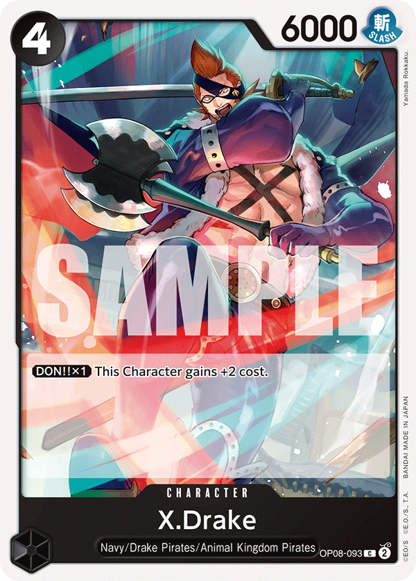 X.Drake - OP08-093 - TWO LEGENDS