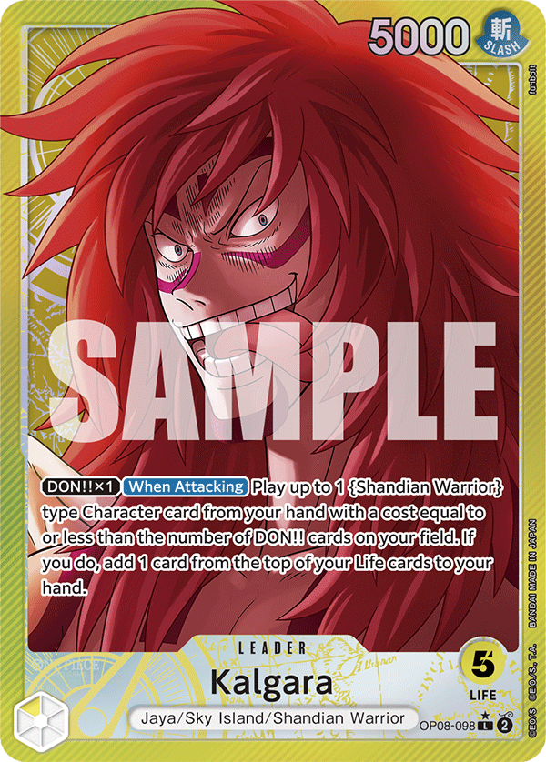 Kalgara (Alternate Art) - OP08-098 - TWO LEGENDS