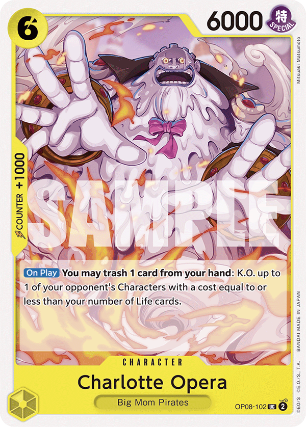 Charlotte Opera - OP08-102 - TWO LEGENDS