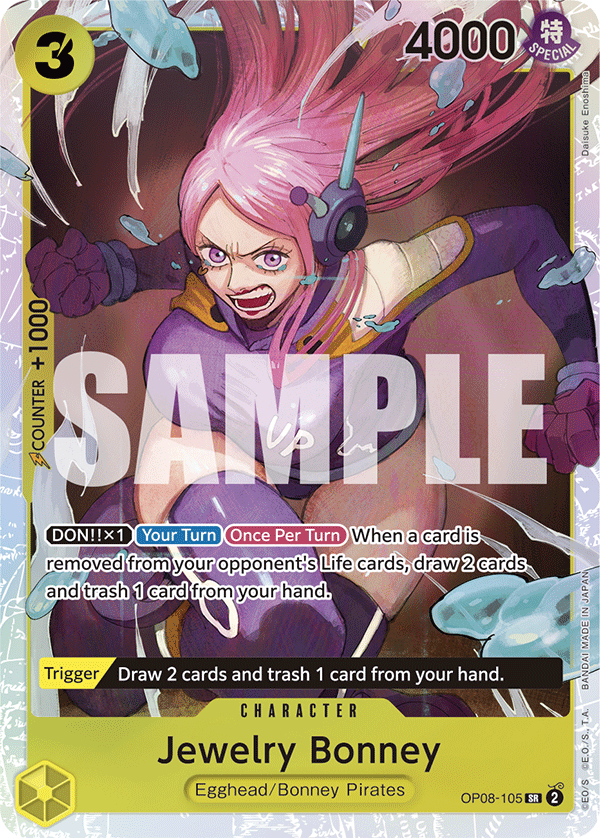 Jewelry Bonney - OP08-105 - TWO LEGENDS