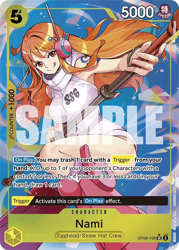 Nami (Alternate Art) - OP08-106 - TWO LEGENDS