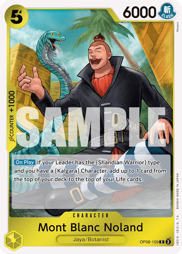 Mont Blanc Noland - OP08-109 - TWO LEGENDS
