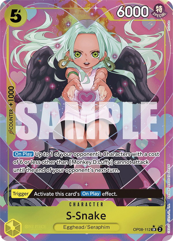 S-Snake (Alternate Art) - OP08-112 - TWO LEGENDS