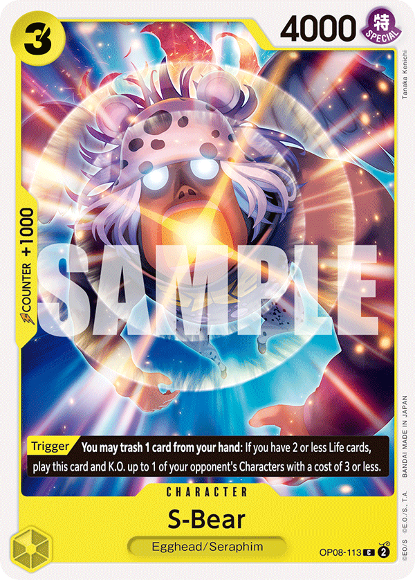 S-Bear - OP08-113 - TWO LEGENDS