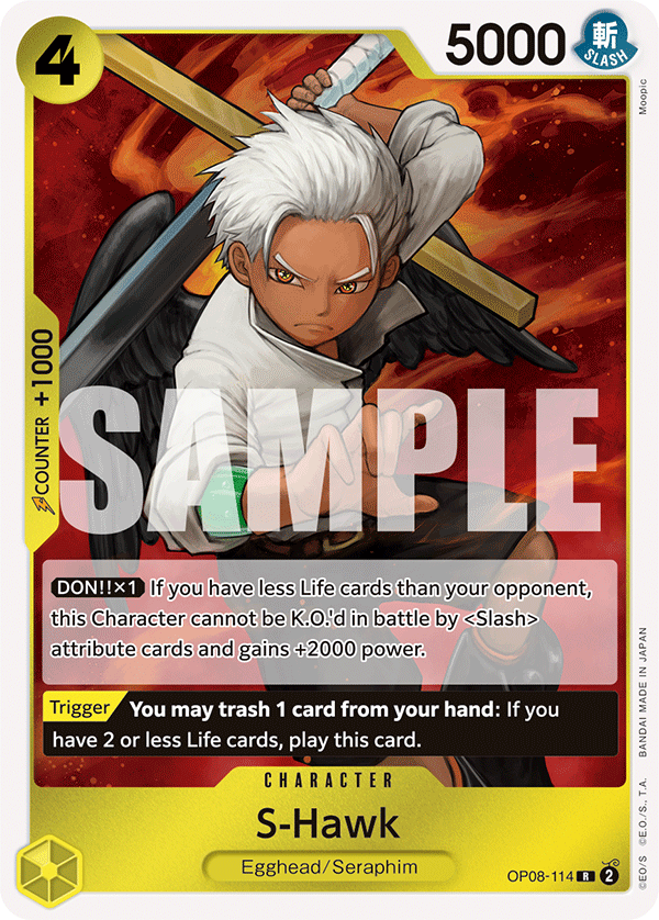 S-Hawk - OP08-114 - TWO LEGENDS