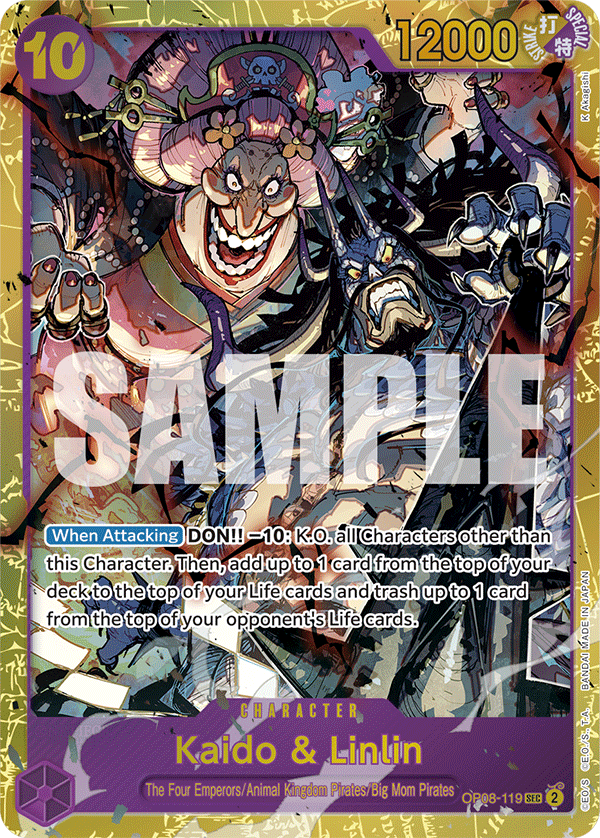 Kaido & Linlin - OP08-119 - TWO LEGENDS