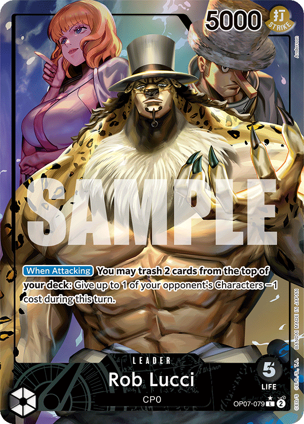 Rob Lucci (Alternate Art) - OP07-079 - 500 YEARS IN THE FUTURE