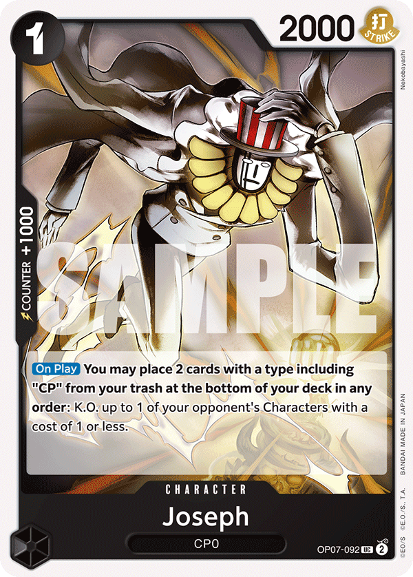 Joseph - OP07-092 - 500 YEARS IN THE FUTURE