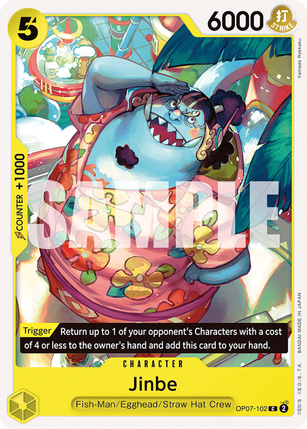 Jinbe - OP07-102 - 500 YEARS IN THE FUTURE