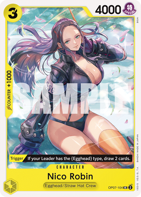 Nico Robin - OP07-104 - 500 YEARS IN THE FUTURE