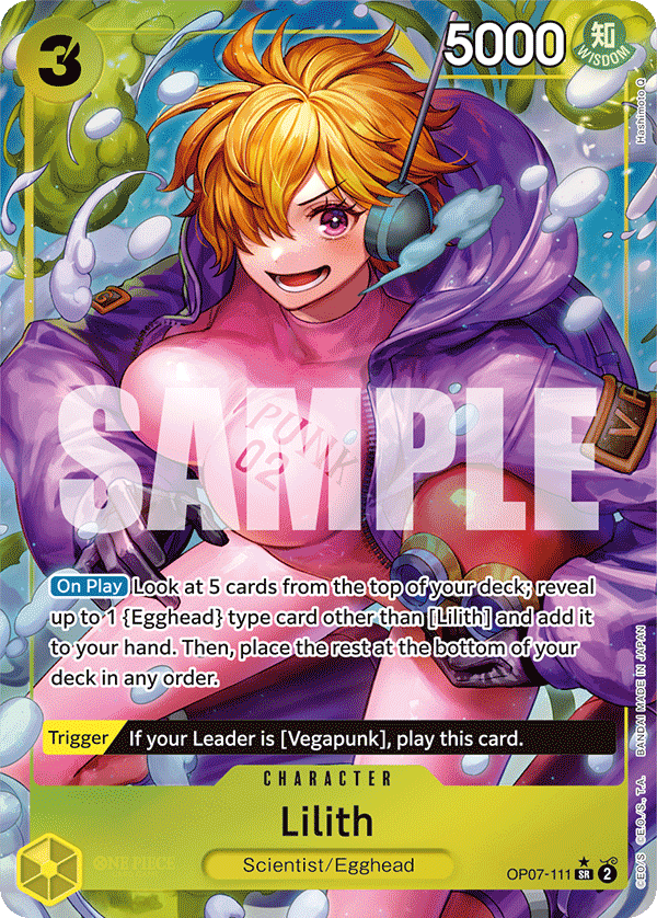 Lilith (Alternate Art) - OP07-111 - 500 YEARS IN THE FUTURE