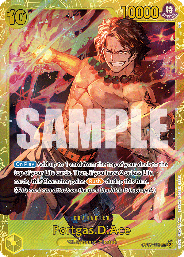 Portgas.D.Ace - OP07-119 - 500 YEARS IN THE FUTURE