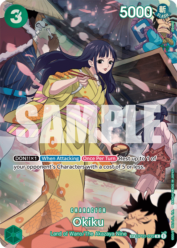 Okiku (SP) - OP01-035 - 500 YEARS IN THE FUTURE