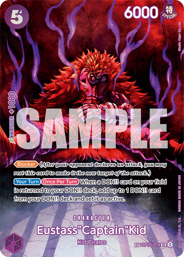 Eustass"Captain"Kid (SP) - OP05-074 - 500 YEARS IN THE FUTURE