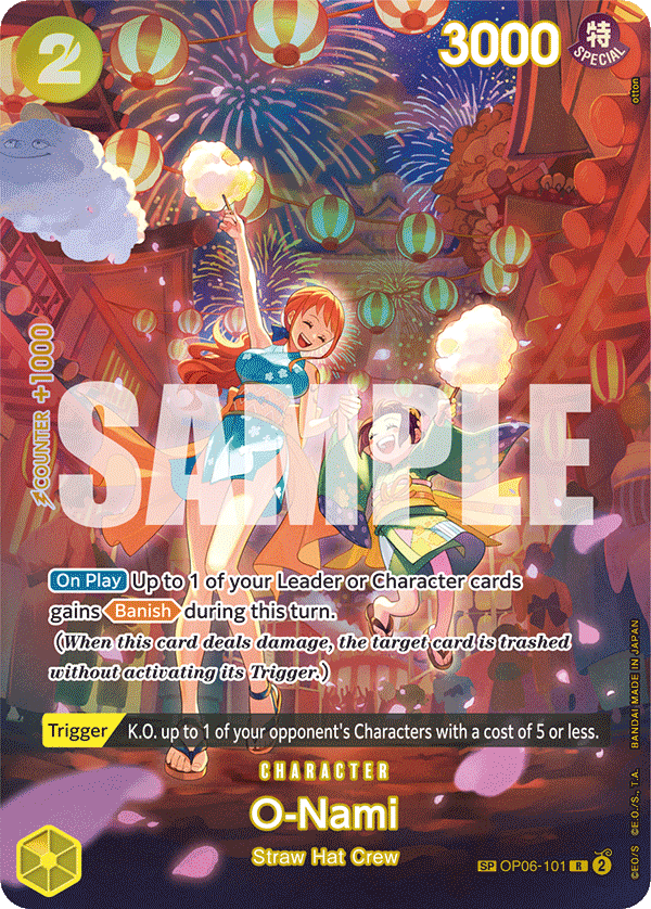 O-Nami (SP) - OP06-101 - 500 YEARS IN THE FUTURE