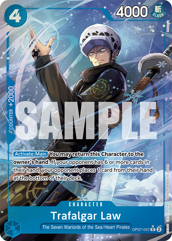 Trafalgar Law (Alternate Art) - OP07-047 - 500 YEARS IN THE FUTURE