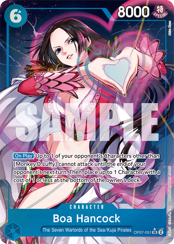 Boa Hancock (Alternate Art) - OP07-051 - 500 YEARS IN THE FUTURE