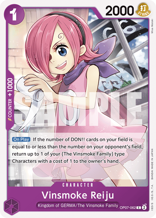 Vinsmoke Reiju - OP07-062 - 500 YEARS IN THE FUTURE