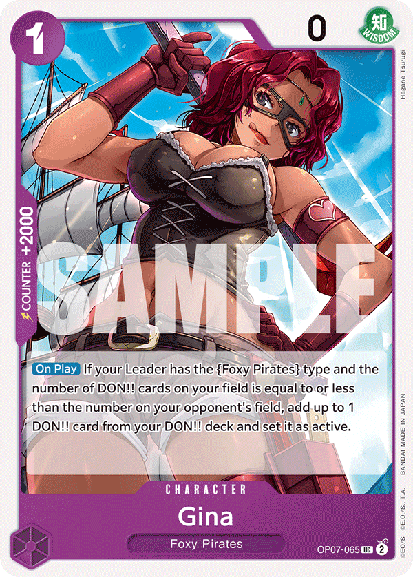 Gina - OP07-065 - 500 YEARS IN THE FUTURE