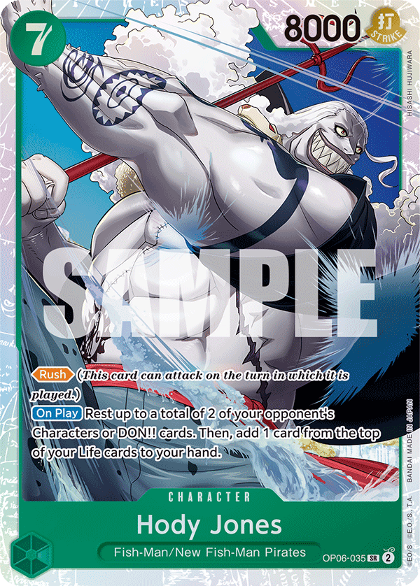 Hody Jones - OP06-035 - WINGS OF THE CAPTAIN
