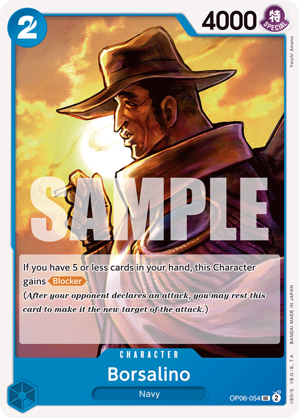 Borsalino - OP06-054 - WINGS OF THE CAPTAIN