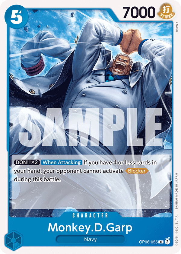 Monkey.D.Garp - OP06-055 - WINGS OF THE CAPTAIN