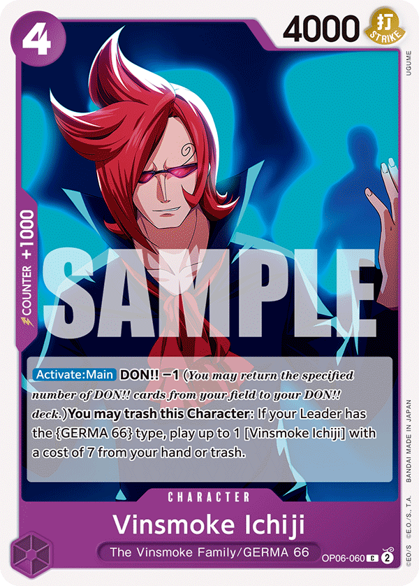 Vinsmoke Ichiji - OP06-060 - WINGS OF THE CAPTAIN