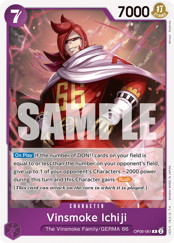 Vinsmoke Ichiji - OP06-061 - WINGS OF THE CAPTAIN