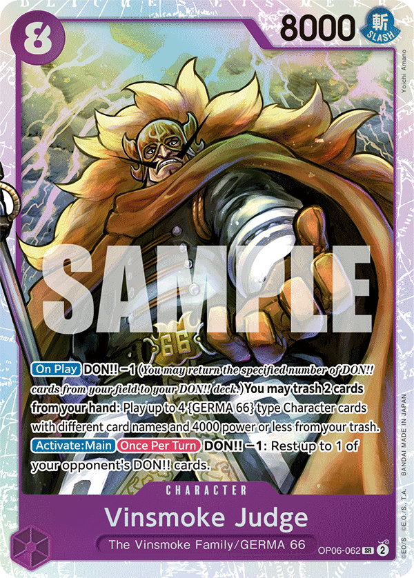 Vinsmoke Judge - OP06-062 - WINGS OF THE CAPTAIN